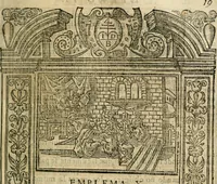 An illustration from Emblemas morales de Don Iuan de Horozco Covarruuias... (1604)
