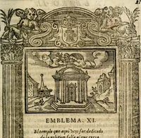 An illustration from Emblemas morales de Don Iuan de Horozco Covarruuias... (1604)