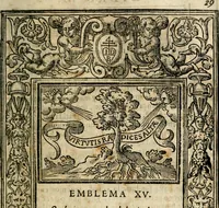 An illustration from Emblemas morales de Don Iuan de Horozco Covarruuias... (1604)