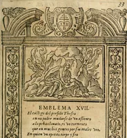An illustration from Emblemas morales de Don Iuan de Horozco Covarruuias... (1604)