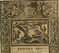 An illustration from Emblemas morales de Don Iuan de Horozco Covarruuias... (1604)