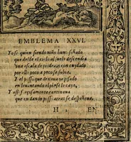 An illustration from Emblemas morales de Don Iuan de Horozco Covarruuias... (1604)