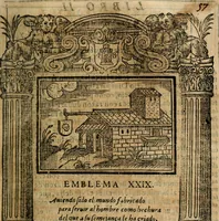 An illustration from Emblemas morales de Don Iuan de Horozco Covarruuias... (1604)