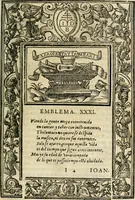 An illustration from Emblemas morales de Don Iuan de Horozco Covarruuias... (1604)