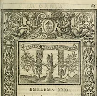 An illustration from Emblemas morales de Don Iuan de Horozco Covarruuias... (1604)