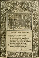 An illustration from Emblemas morales de Don Iuan de Horozco Covarruuias... (1604)