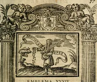 An illustration from Emblemas morales de Don Iuan de Horozco Covarruuias... (1604)