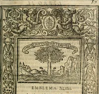 An illustration from Emblemas morales de Don Iuan de Horozco Covarruuias... (1604)