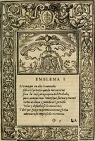 An illustration from Emblemas morales de Don Iuan de Horozco Covarruuias... (1604)