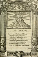 An illustration from Emblemas morales de Don Iuan de Horozco Covarruuias... (1604)