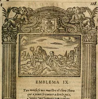 An illustration from Emblemas morales de Don Iuan de Horozco Covarruuias... (1604)