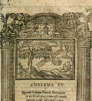 An illustration from Emblemas morales de Don Iuan de Horozco Covarruuias... (1604)