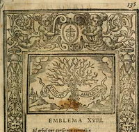 An illustration from Emblemas morales de Don Iuan de Horozco Covarruuias... (1604)