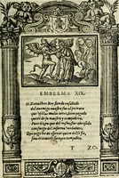 An illustration from Emblemas morales de Don Iuan de Horozco Covarruuias... (1604)