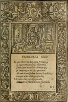 An illustration from Emblemas morales de Don Iuan de Horozco Covarruuias... (1604)