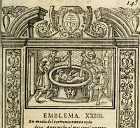 An illustration from Emblemas morales de Don Iuan de Horozco Covarruuias... (1604)