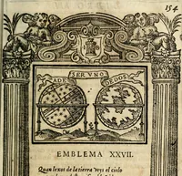 An illustration from Emblemas morales de Don Iuan de Horozco Covarruuias... (1604)