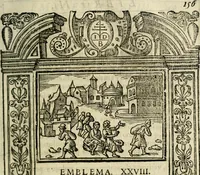 An illustration from Emblemas morales de Don Iuan de Horozco Covarruuias... (1604)