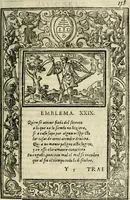 An illustration from Emblemas morales de Don Iuan de Horozco Covarruuias... (1604)