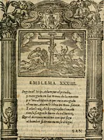 An illustration from Emblemas morales de Don Iuan de Horozco Covarruuias... (1604)