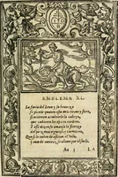 An illustration from Emblemas morales de Don Iuan de Horozco Covarruuias... (1604)