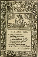 An illustration from Emblemas morales de Don Iuan de Horozco Covarruuias... (1604)