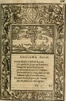 An illustration from Emblemas morales de Don Iuan de Horozco Covarruuias... (1604)