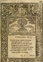 An illustration from Emblemas morales de Don Iuan de Horozco Covarruuias... (1604)