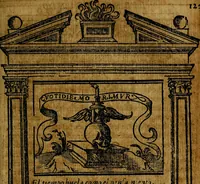 Picture 28 of 176 from Emblemas morales de Don Iuan de Horozco y Couarruuias Arcediano de Cuellar en la Santa Yglesia de Segouia. (1591), leaf 256