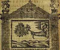 Picture 76 of 176 from Emblemas morales de Don Iuan de Horozco y Couarruuias Arcediano de Cuellar en la Santa Yglesia de Segouia. (1591), leaf 384