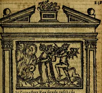 Picture 123 of 176 from Emblemas morales de Don Iuan de Horozco y Couarruuias Arcediano de Cuellar en la Santa Yglesia de Segouia. (1591), leaf 500