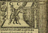 Picture 149 of 176 from Emblemas morales de Don Iuan de Horozco y Couarruuias Arcediano de Cuellar en la Santa Yglesia de Segouia. (1591), leaf 556