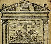 Picture 150 of 176 from Emblemas morales de Don Iuan de Horozco y Couarruuias Arcediano de Cuellar en la Santa Yglesia de Segouia. (1591), leaf 560