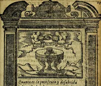 Picture 151 of 176 from Emblemas morales de Don Iuan de Horozco y Couarruuias Arcediano de Cuellar en la Santa Yglesia de Segouia. (1591), leaf 564
