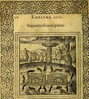 An illustration from Emblemata (1565)