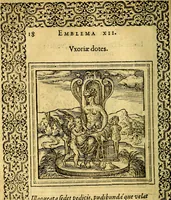 An illustration from Emblemata (1565)