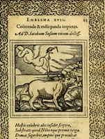 An illustration from Emblemata (1565)