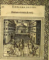 An illustration from Emblemata (1565)