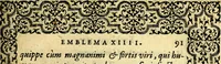 An illustration from Emblemata (1565)