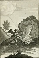 An illustration from Emblemata amatoria = Emblems of love = Embleme d'amore = Emblemes d'amour : in four languages, dedicated to the ladys (1683)