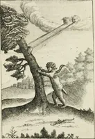 Picture 23 of 44 from Emblemata amatoria = Emblems of love = Embleme d'amore = Emblemes d'amour : in four languages, dedicated to the ladys (1683), leaf 89