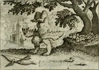 Picture 60 of 99 from Emblemata amatoria Georgii Camerarii (1627), leaf 108