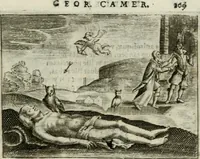 Picture 62 of 99 from Emblemata amatoria Georgii Camerarii (1627), leaf 112