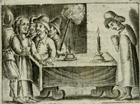 An illustration from Emblemata amatoria Georgii Camerarii (1627)