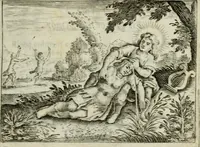 An illustration from Emblemata amatoria Georgii Camerarii (1627)