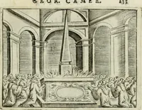 Picture 77 of 99 from Emblemata amatoria Georgii Camerarii (1627), leaf 136