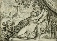An illustration from Emblemata amatoria Georgii Camerarii (1627)