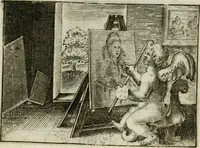 An illustration from Emblemata amatoria Georgii Camerarii (1627)