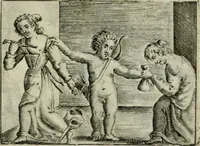 An illustration from Emblemata amatoria Georgii Camerarii (1627)