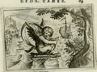 Picture 8 of 99 from Emblemata amatoria Georgii Camerarii (1627), leaf 22